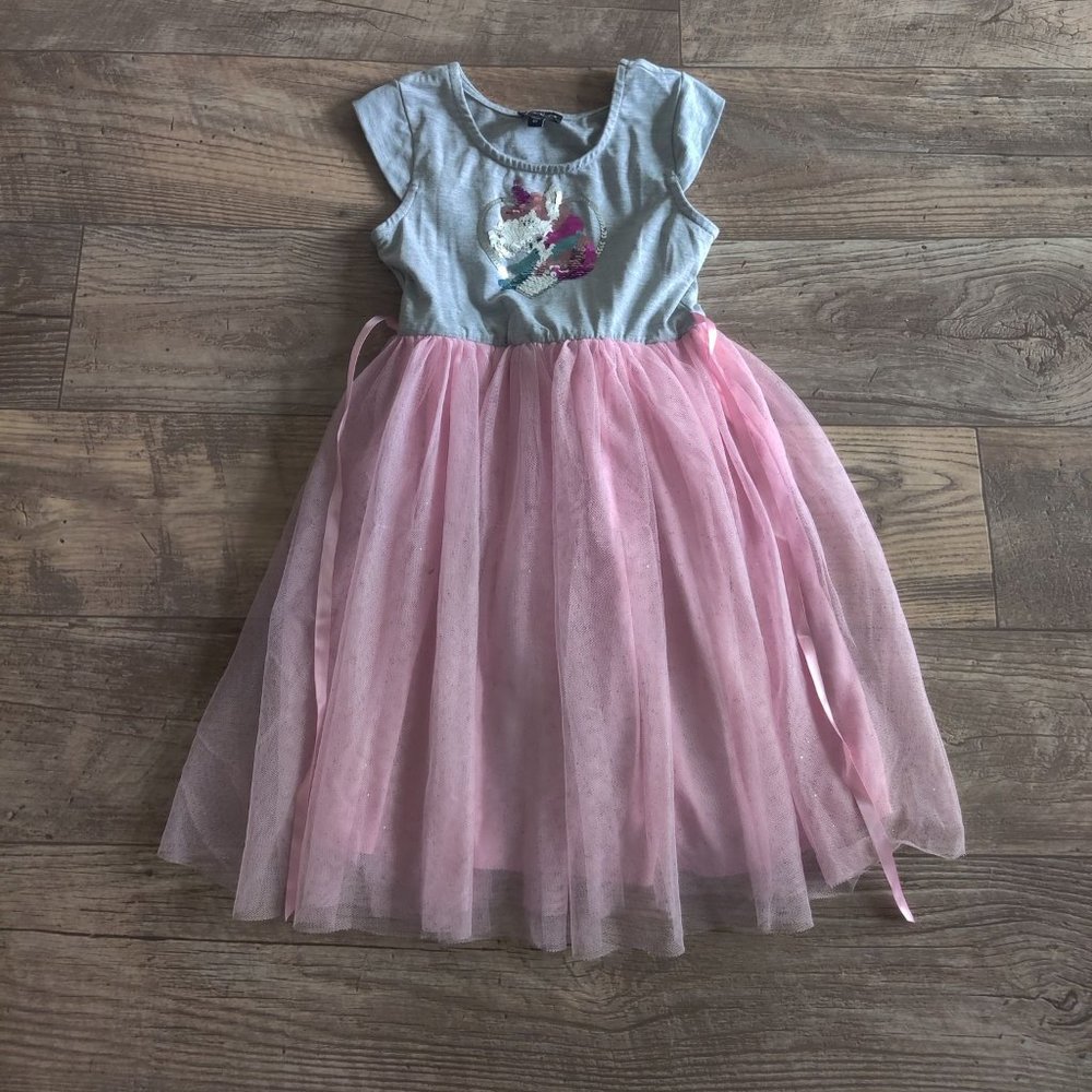 Lilt Unicorn girls poofy dress